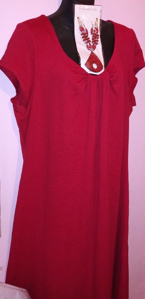 Chadwicks Red Dress Size 22W